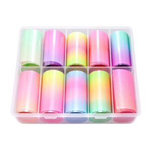 boite de foils neon pastel