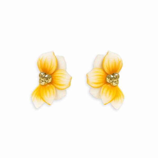 Fleurs acrylique rose musquée