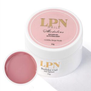 Builder gel auto égalisant modeline Milky Beige Nude