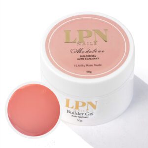 Builder gel auto égalisant modeline Milky Rose Nude