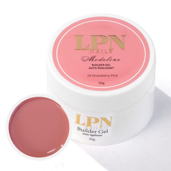 Builder gel auto égalisant modeline Strawberry Pink