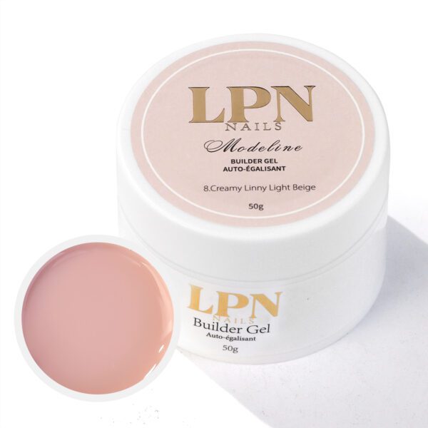 Builder gel auto égalisant modeline Creamy Linny Light Beige