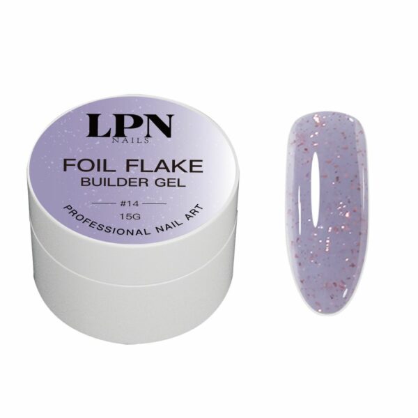 builder gel art foil flake 14