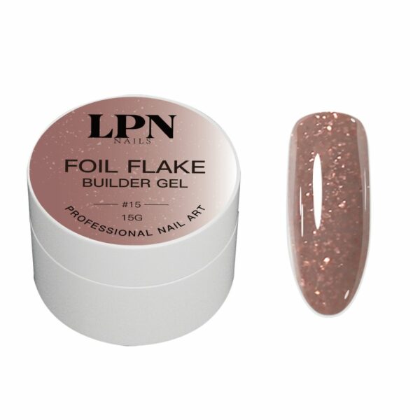 builder gel art foil flake 15