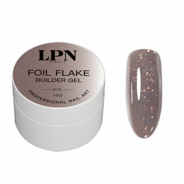 builder gel art foil flake 16