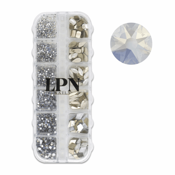 STRASS MIX XL OPAL WHITE