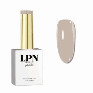 gel semi permanent minimalist taupe beige