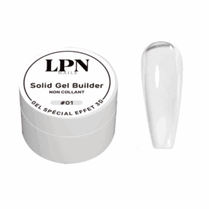 BUILDER GEL SOLID 3D 1 CLEAR
