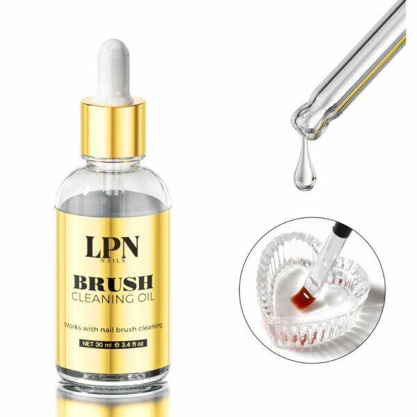 brush cleaning oil