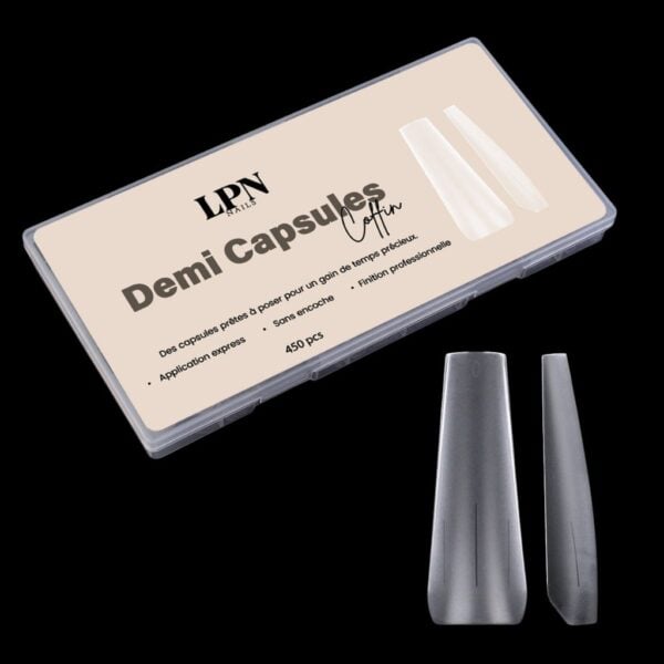 demi capsules coffin clear